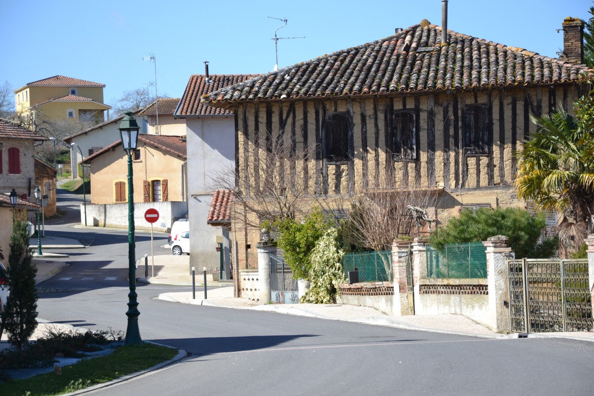 Cazaux - Cazaux-Savès - maison à colombages