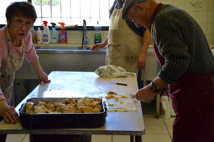 Rugby LSC - Dans les cuisines du club house