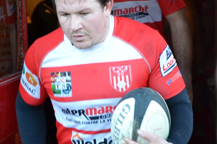 Rugby LSC - Capitaine Grégory entre dans l'arène...
