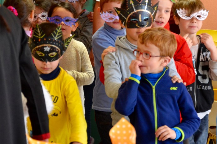 Repas carnaval  à l'école Yves Chaze de Samatan