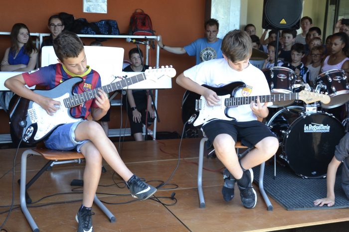 Fête de la musique collège François de Belleforest 2