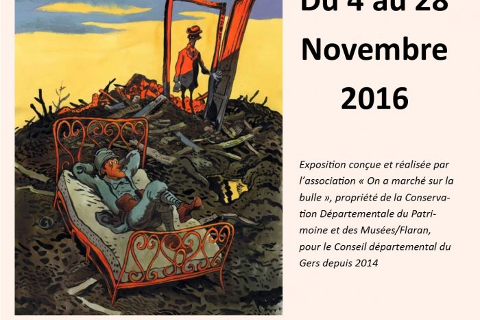 Samatan - Exposition : « L’écho des tranchées – la grande guerre dans la BD », 