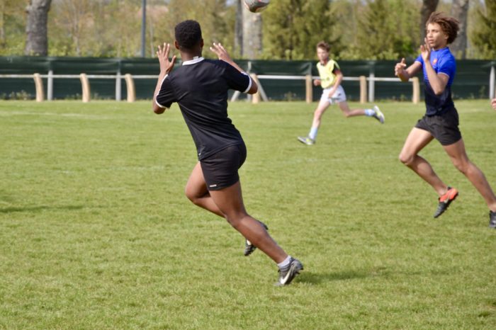 Jeunes du Racing club de France à Samatan - avril 2017