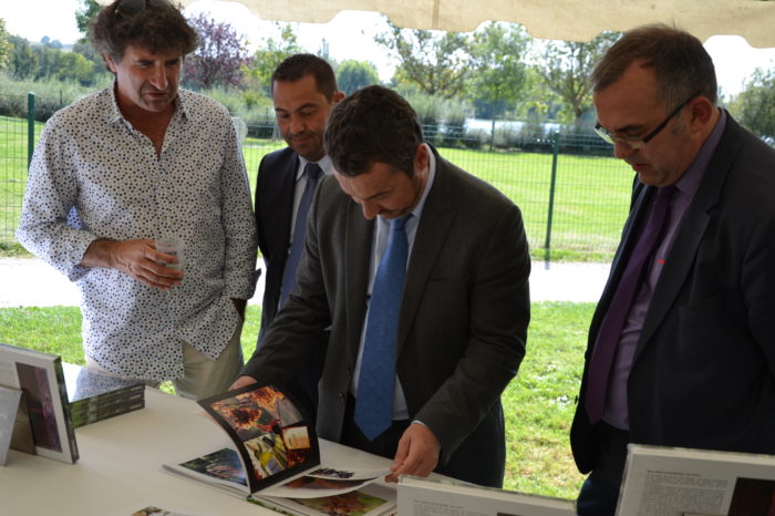 Journée de la gastronomie au lac de Samatan - septembre 2017 - Le secrétaire général de la préfecture, Guy Fitzer, à la rencontre des acteurs du tourisme
