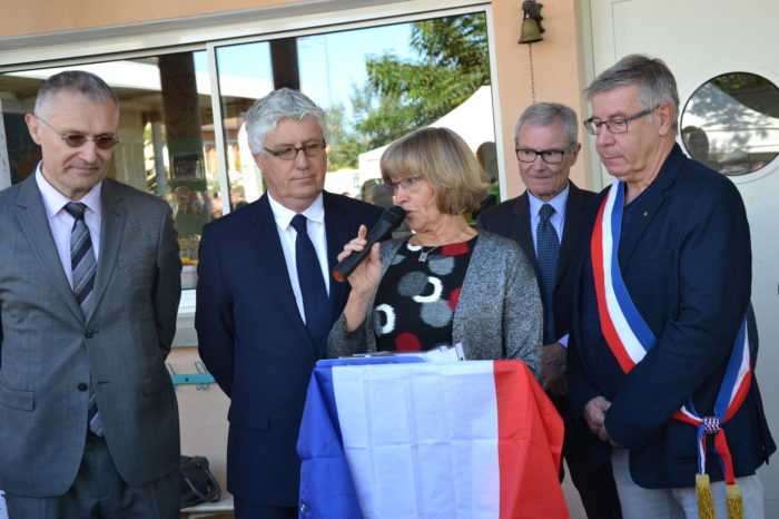 Ecole de Monblanc - octobre 2017 - Lors des discours
