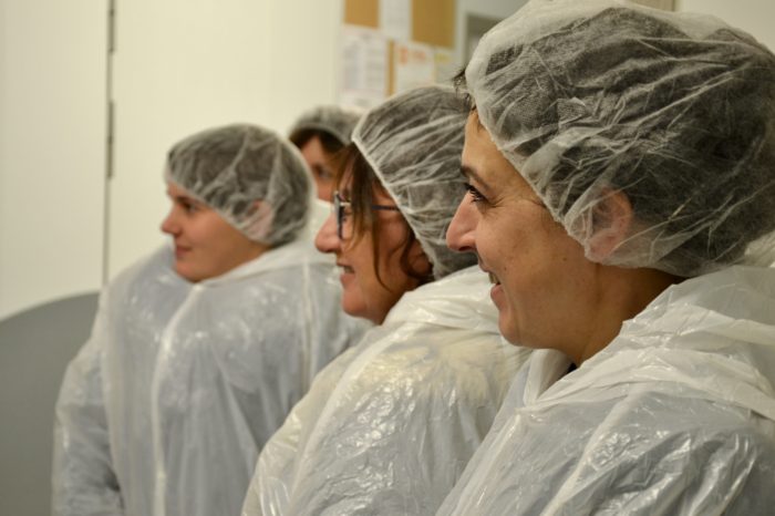 Visite cuisine centrale d'API - décembre 2017 - Pendant la visite
