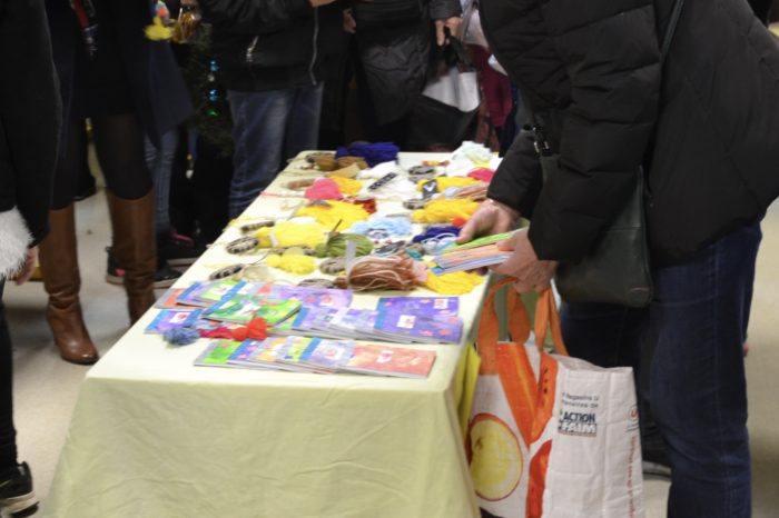 Marché de Noël école Bernard Ribes de Monblanc