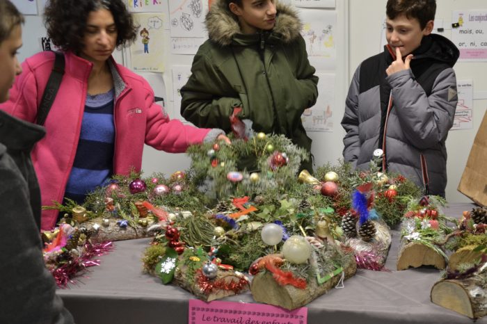 Marché de Noël école Bernard Ribes de Monblanc