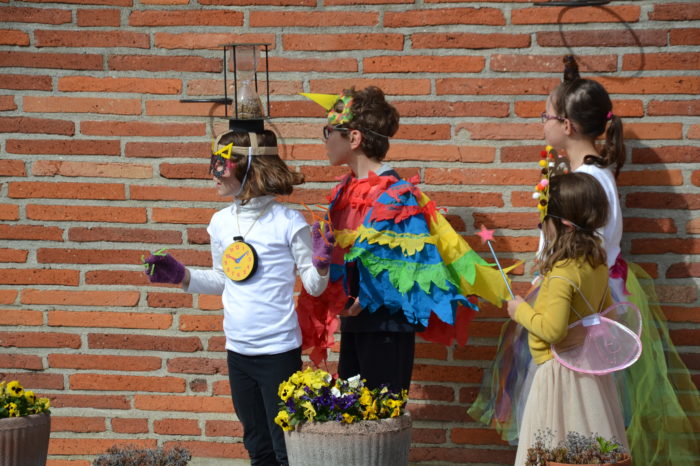 Carnaval 2018 école Bernard Ribes - Monblanc