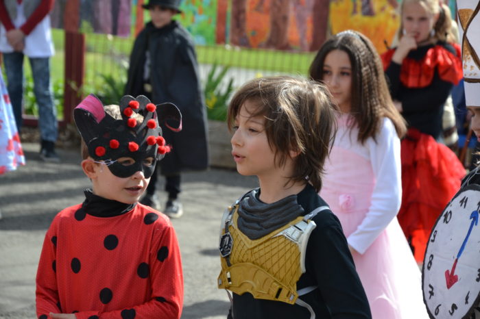 Carnaval 2018 école Bernard Ribes - Monblanc