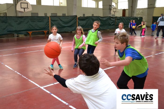Rencontres basket inter-écoles - avril 2019-1 - Tournoi des CE2 de Montpézat, Polastron et Samatan à la Halle à la volaille de Samatan
