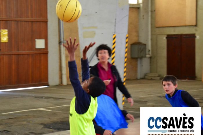 Rencontres basket inter-écoles - avril 2019-6 - Tournoi des CE2 de Montpézat, Polastron et Samatan à la Halle à la volaille de Samatan
