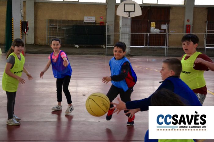 Rencontres basket inter-écoles - avril 2019-7 - Tournoi des CE2 de Montpézat, Polastron et Samatan à la Halle à la volaille de Samatan
