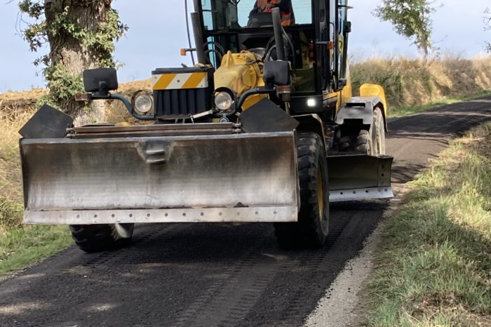 Travaux voirie Samatan - septembre 2020