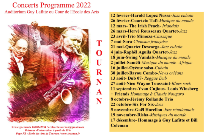Programme 2022 Tournan