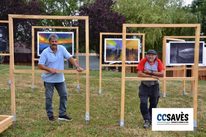 Ecole des arts Tournan - Juin 2022-1 - Le duo de choc de Tournan au milieu de l'expo de l'été
