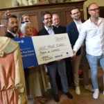 La remise du chèque