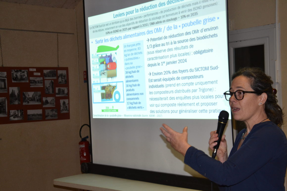 Chloe Maisano de l’Observatoire régional des Déchets et de l’économie circulaire en Occitanie