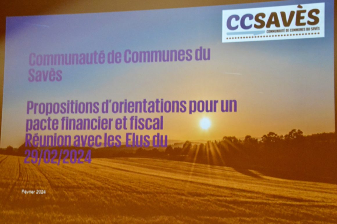 Pacte financier conférence des maires du 29 février 2024