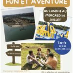 Affiche séjour sportif juillet 2024