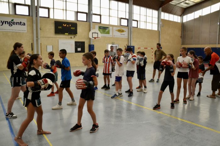 Boxe - juillet 2024 - Atelier boxe stage multisports - juillet 2024 Boxe - juillet 2024 - Atelier boxe stage multisports - juillet 2024