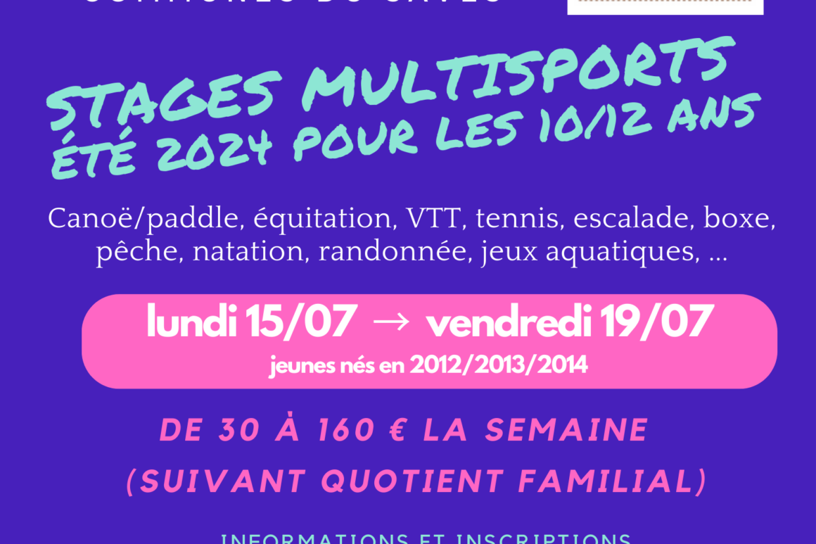 Stages CCS été 2024