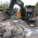 Capture d’écran vidéo démolition