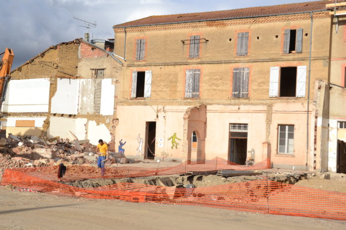 6Chantier 12 novembre 2024. - depuis la cour 6Chantier 12 novembre 2024. - depuis la cour