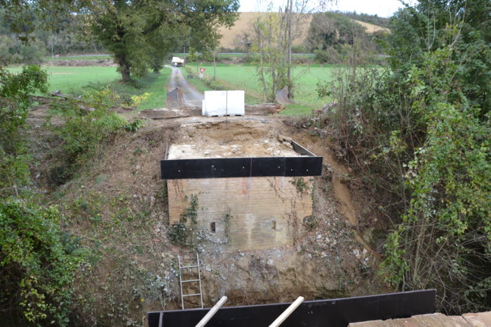 Pont du Pinquet après2 - Le pont maintenant Pont du Pinquet après2 - Le pont maintenant